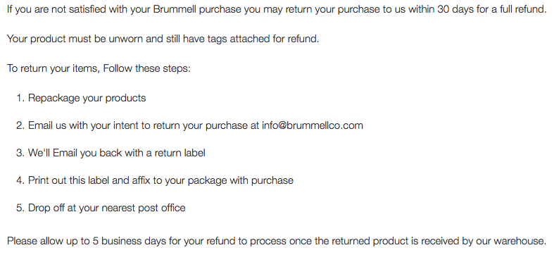 How to Write an Effective Ecommerce Return Policy (With Examples)