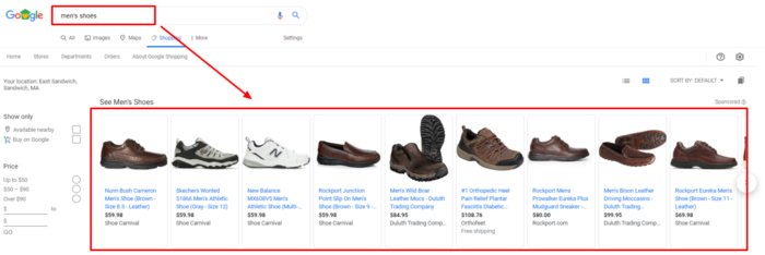 Lower value search query on Google Shopping are vague