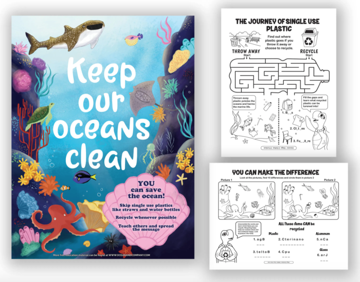 Ocean & Co. free teaching resources