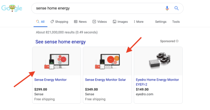 Use additional images in Google Shopping Ads