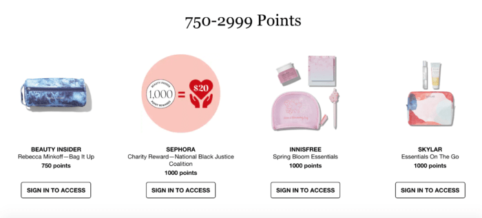 Sephora rewards points to National Black Justice Coalition