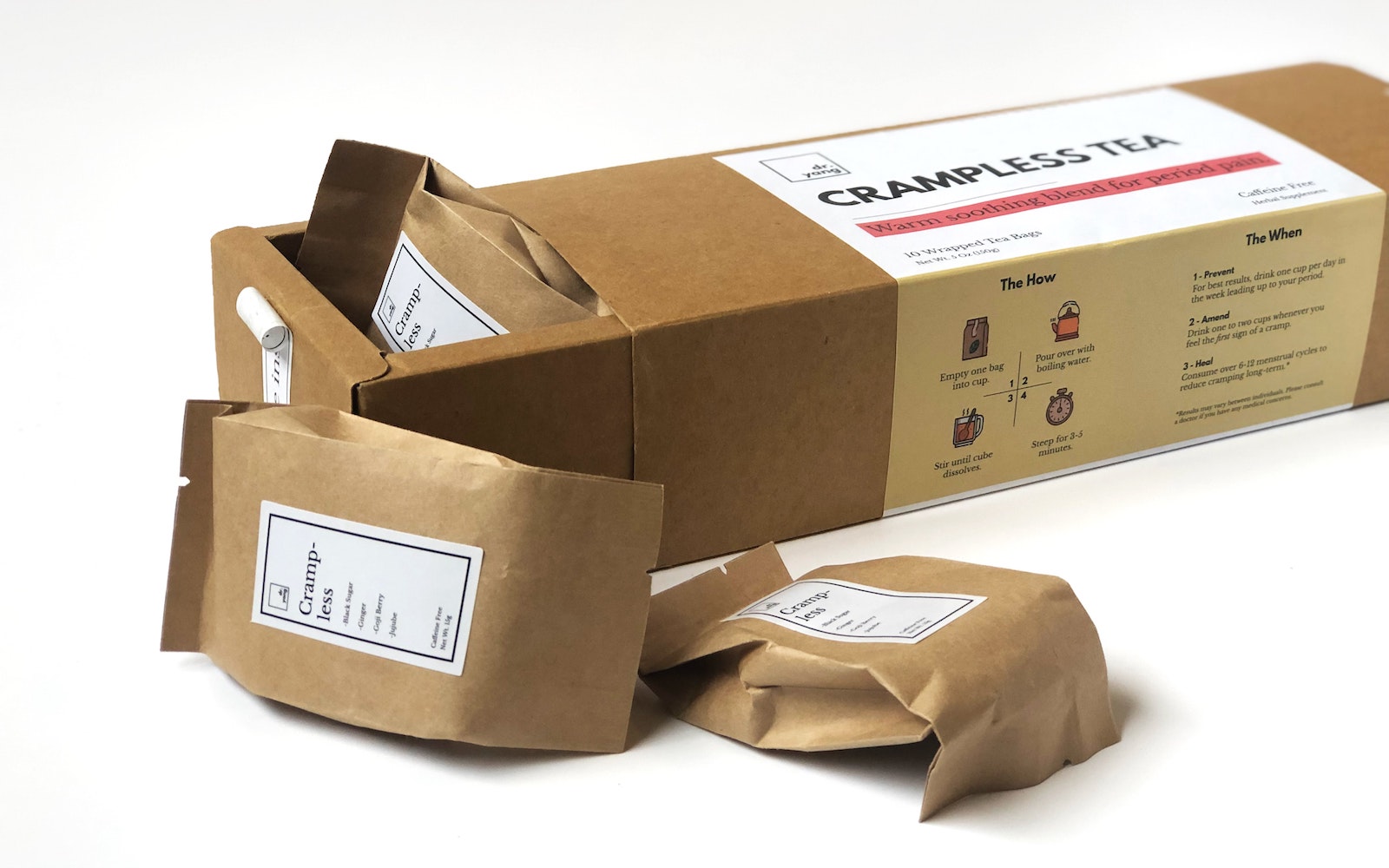 Kraft Pillow Boxes, 4 x 6 - Great for Retail Packaging