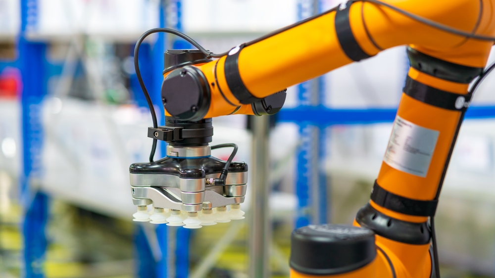 Collaborative robotics, or cobot, in a warehouse setting
