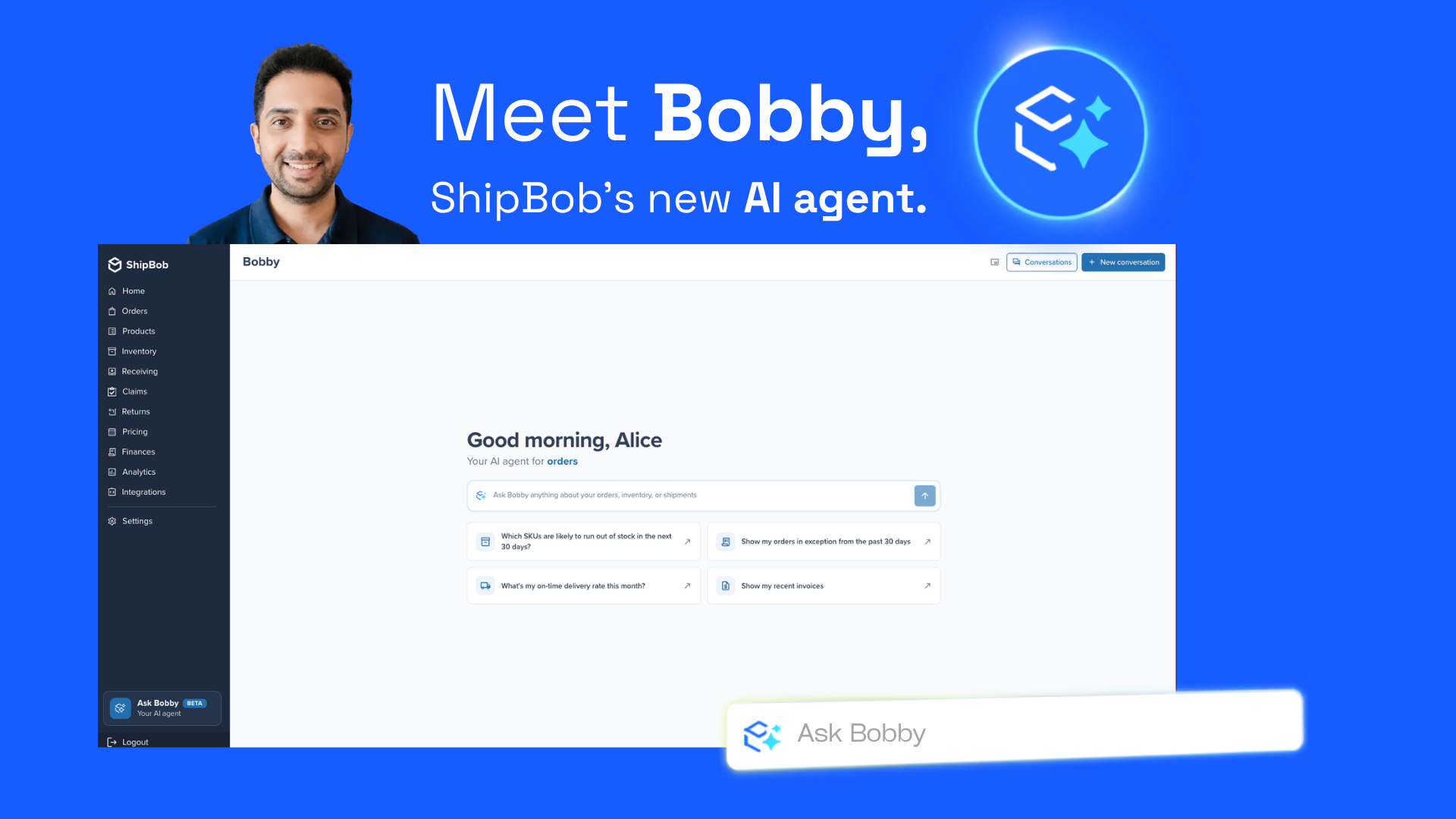 Ask Bobby Anything: Inside ShipBob’s In-App Fulfillment Agent